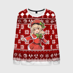 Мужской свитшот 3D Klee christmas sweater