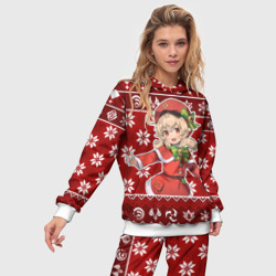 Женский костюм с толстовкой 3D Klee christmas sweater - фото 2