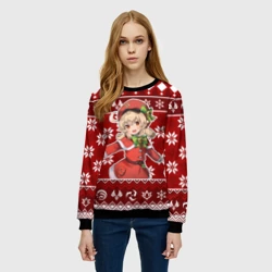 Женский свитшот 3D Klee christmas sweater - фото 2