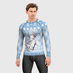 Мужской рашгард 3D Rei christmas sweater - фото 2