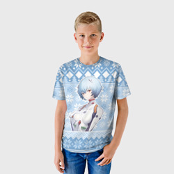 Детская футболка 3D Rei christmas sweater - фото 2