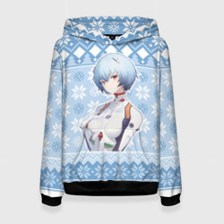 Женская толстовка 3D Rei christmas sweater