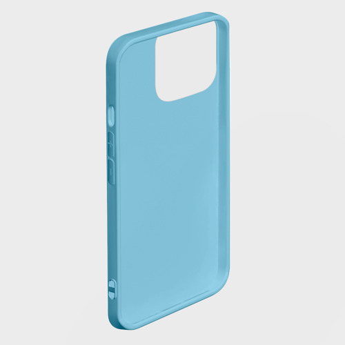 Чехол для iPhone 14 Pro с принтом Коричневый полосатый узор, фото на моделе #1