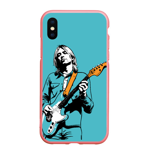 Чехол для iPhone XS Max матовый Nevermind Kurt-nevermind, цвет баблгам