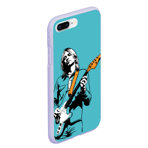 Чехол для iPhone 7Plus/8 Plus матовый Nevermind Kurt-nevermind, цвет светло-сиреневый - фото 3