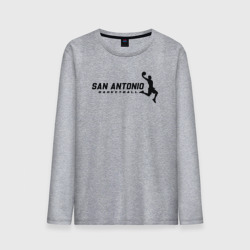 Мужской лонгслив хлопок Basketball San Antonio