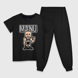 Детская пижама хлопок Manu