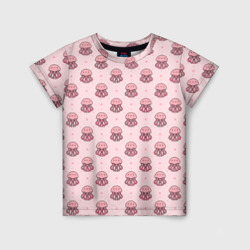 Розовая медуза – Детская футболка 3D с принтом купить со скидкой в -33%