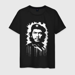 Эрнесто Че Гевара-аэрография – Мужская футболка хлопок с принтом купить со скидкой в -20%