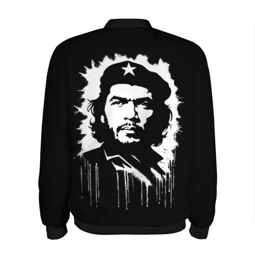 Мужской бомбер 3D Che Guevara- аэрография, цвет черный - фото 2