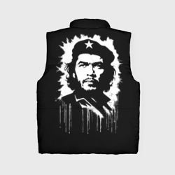 Женский жилет утепленный 3D Che Guevara- аэрография