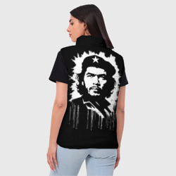 Женский жилет утепленный 3D Che Guevara- аэрография - фото 2