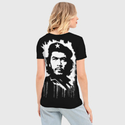 Женская футболка 3D Slim Che Guevara- аэрография - фото 2