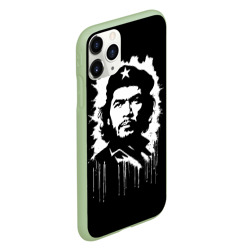 Чехол для iPhone 11 Pro матовый Ernesto Che Guevara- аэрография - фото 2