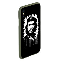 Чехол для iPhone XS Max матовый Ernesto Che Guevara- аэрография - фото 2