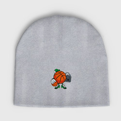 Детская шапка демисезонная Хип-хоп баскетбол