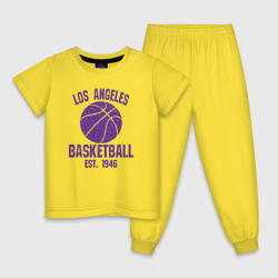 Детская пижама хлопок Basketball Los Angeles