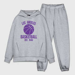 Мужской костюм oversize хлопок Basketball Los Angeles