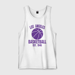 Мужская майка хлопок Basketball Los Angeles