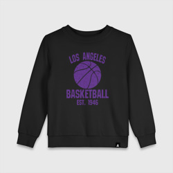 Детский свитшот хлопок Basketball Los Angeles