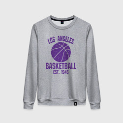 Женский свитшот хлопок Basketball Los Angeles