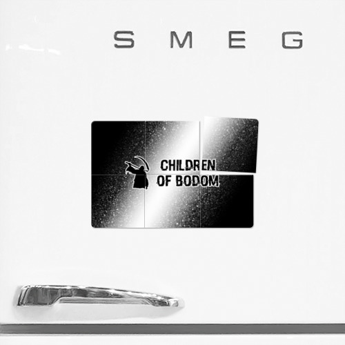 Магнитный плакат 3Х2 Children of Bodom glitch на светлом фоне по-горизонтали - фото 2