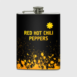 Фляга Red Hot Chili Peppers - gold gradient посередине