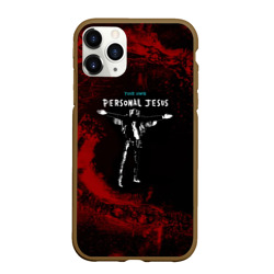 Чехол для iPhone 11 Pro Max матовый Depeche Mode - personal jesus dave