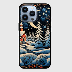 Чехол для iPhone 13 Pro Морозное утро