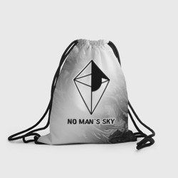 Рюкзак-мешок 3D No Man's Sky glitch на светлом фоне