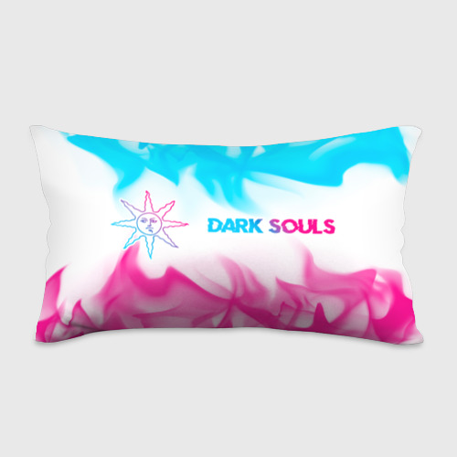 Подушка 3D антистресс Dark Souls neon gradient style по-горизонтали