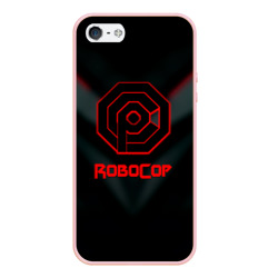 Чехол для iPhone 5/5S матовый Robocop новая игра шутер