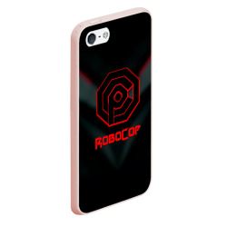 Чехол для iPhone 5/5S матовый Robocop новая игра шутер - фото 2