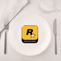 Набор: тарелка + кружка Rockstar  - фото 2