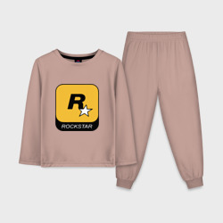 Детская пижама с лонгсливом хлопок Rockstar 