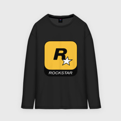 Женский лонгслив oversize хлопок Rockstar 