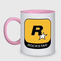 Кружка двухцветная Rockstar 