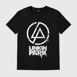 Мужская футболка хлопок Linkin Park - white