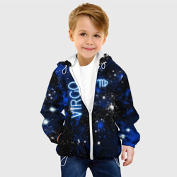 Детская куртка 3D Дева - знак зодиака на тёмном фоне - фото 2