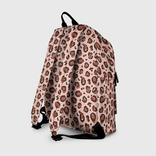 Рюкзак 3D Коричневый леопардовый узор - фото 2