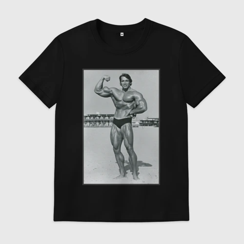 Мужская футболка хлопок Mister Schwarzenegger