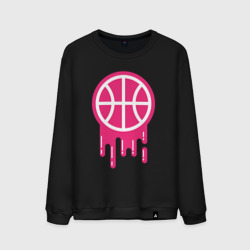 Мужской свитшот хлопок Pink basketball