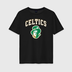 Женская футболка хлопок Oversize Celtics