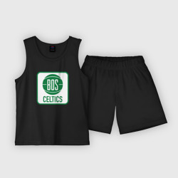 Детская пижама с шортами хлопок Bos Celtics