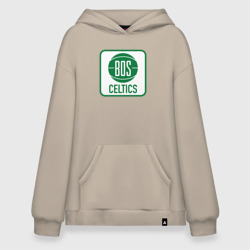 Худи SuperOversize хлопок Bos Celtics