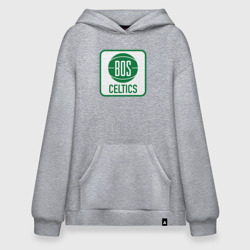 Худи SuperOversize хлопок Bos Celtics