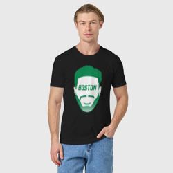 Мужская футболка хлопок Boston Tatum - фото 2