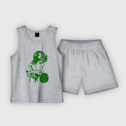 Детская пижама с шортами хлопок Go Celtics