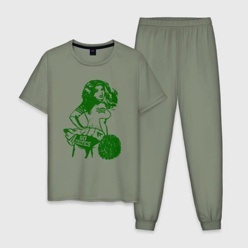 Мужская пижама хлопок Go Celtics