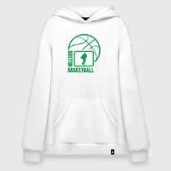 Худи SuperOversize хлопок Boston basketball